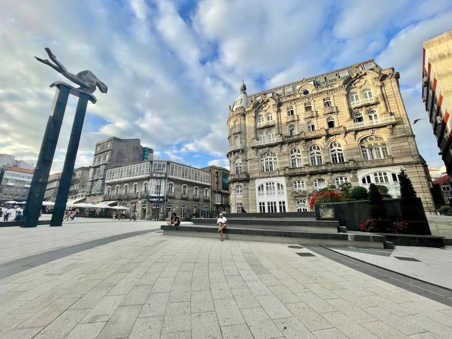 Вилла Espectacular Casa Centro De Виго Экстерьер фото