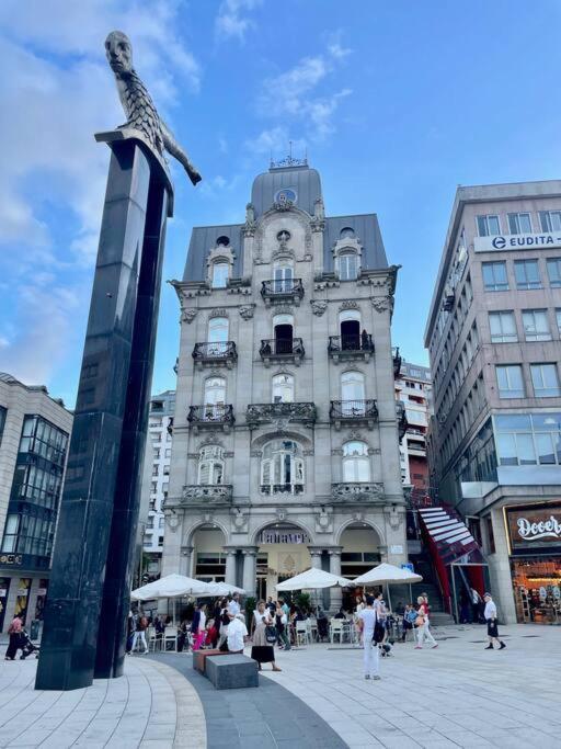 Вилла Espectacular Casa Centro De Виго Экстерьер фото