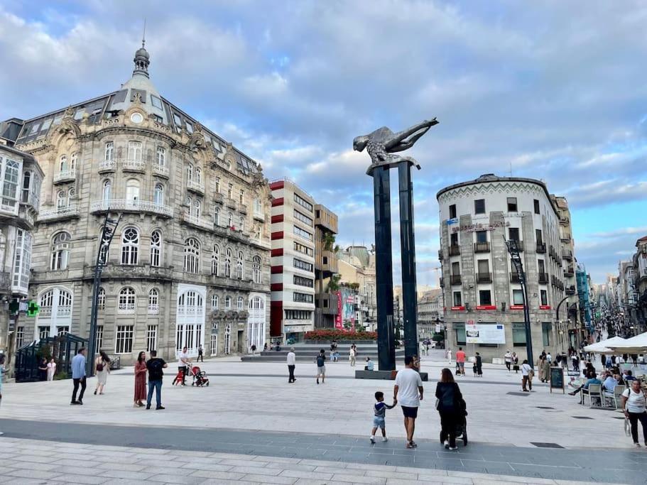Вилла Espectacular Casa Centro De Виго Экстерьер фото